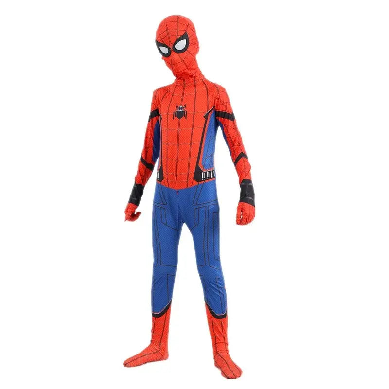 Déguisement de super-héros SPIDERMAN araignée pour enfants, jeu d’anime, dessin animé, jeu de rôle, masque, fête d’Halloween, jouer, costume, cadeau pour enfants
