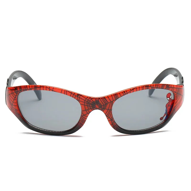 Marvel Spider-Man Enfants Lunettes de soleil Super-héros Anime Figurines Lunettes en plastique Jouets Dessin animé Mode Garçons Enfants Cadeaux d’anniversaire