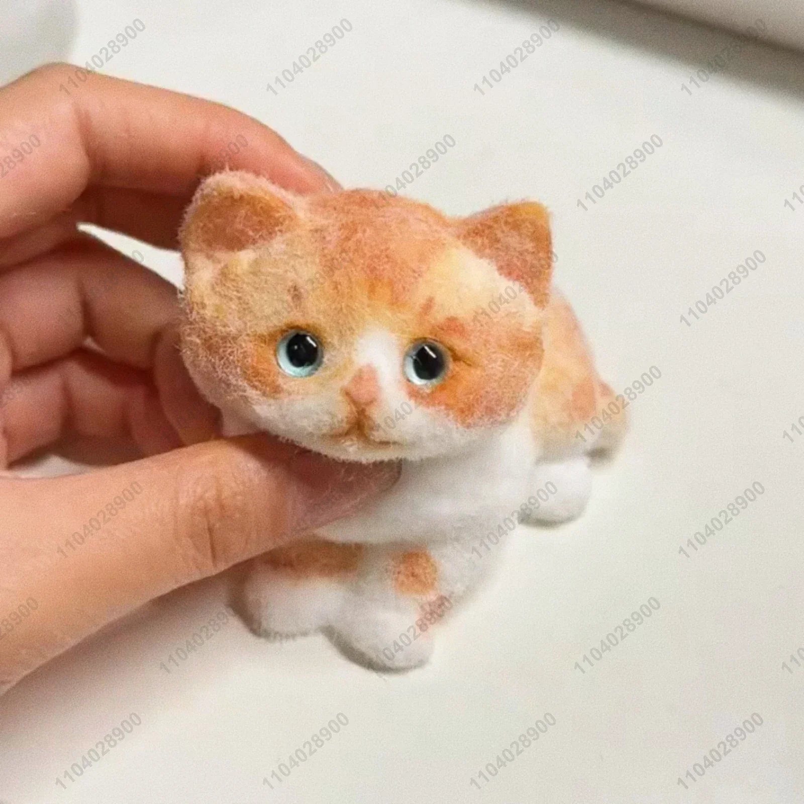 COLLECTION LIMITÉ Chaton Kitty fait main : Taba, chaton moelleux en silicone, chat doux,  jouet pour se détendre et évacuer le stress