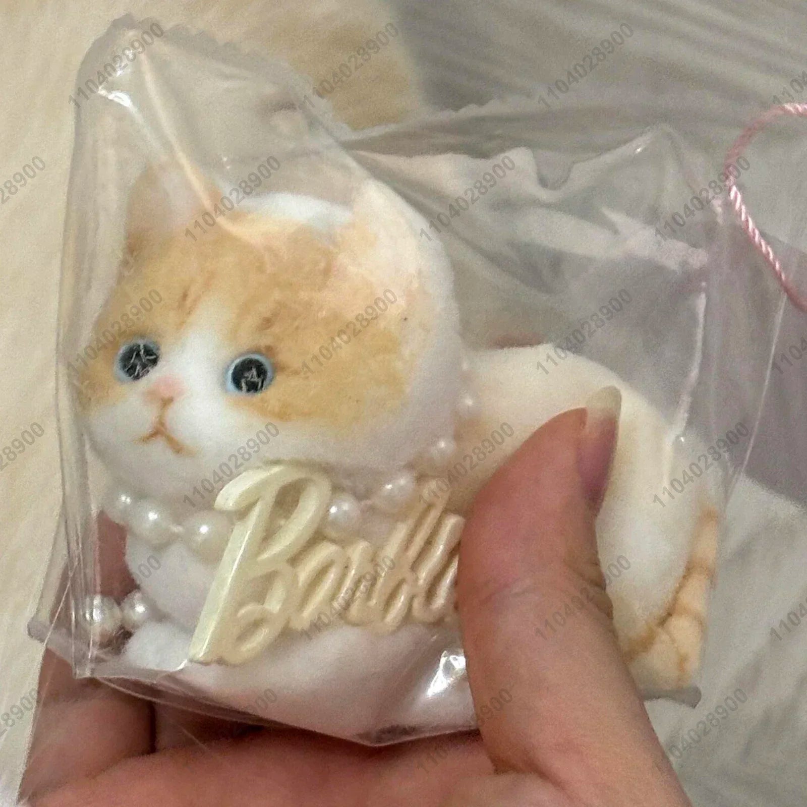 COLLECTION LIMITÉ Chaton Kitty fait main : Taba, chaton moelleux en silicone, chat doux,  jouet pour se détendre et évacuer le stress
