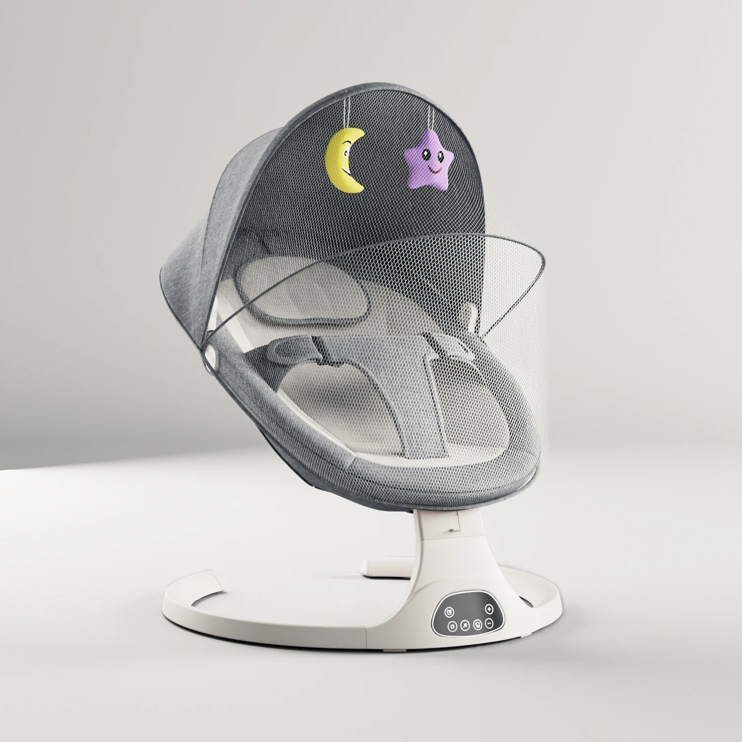 Berceau de bébé électrique Bluetooth avec moustiquaire, musique Bluetooth, chaise à bascule pour bébé, berceau multifonctionnel pour nouveau-nés 2024