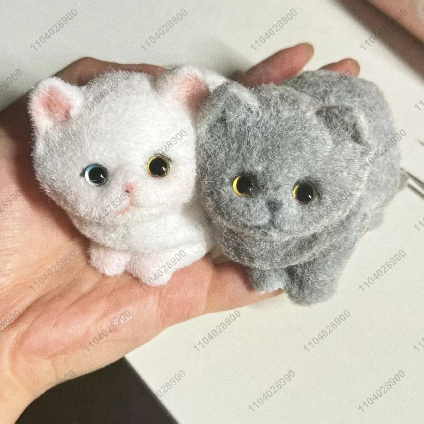 COLLECTION LIMITÉ Chaton Kitty fait main : Taba, chaton moelleux en silicone, chat doux,  jouet pour se détendre et évacuer le stress