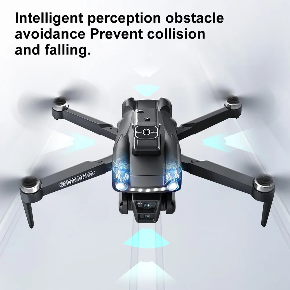 Lenovo V198Max GPS Drone 4K Professionnel 8K HD Deux caméras Moteur sans balais 5G WIFI FPV RC Quadcopter Hélicoptère avec jouet d’écran