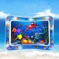 Tapis de jeu gonflable pour bébé en PVC, coussin gonflable, temps passé sur le ventre, matelas d’eau pour tout-petits, éducation précoce, développement d’activité, jouets