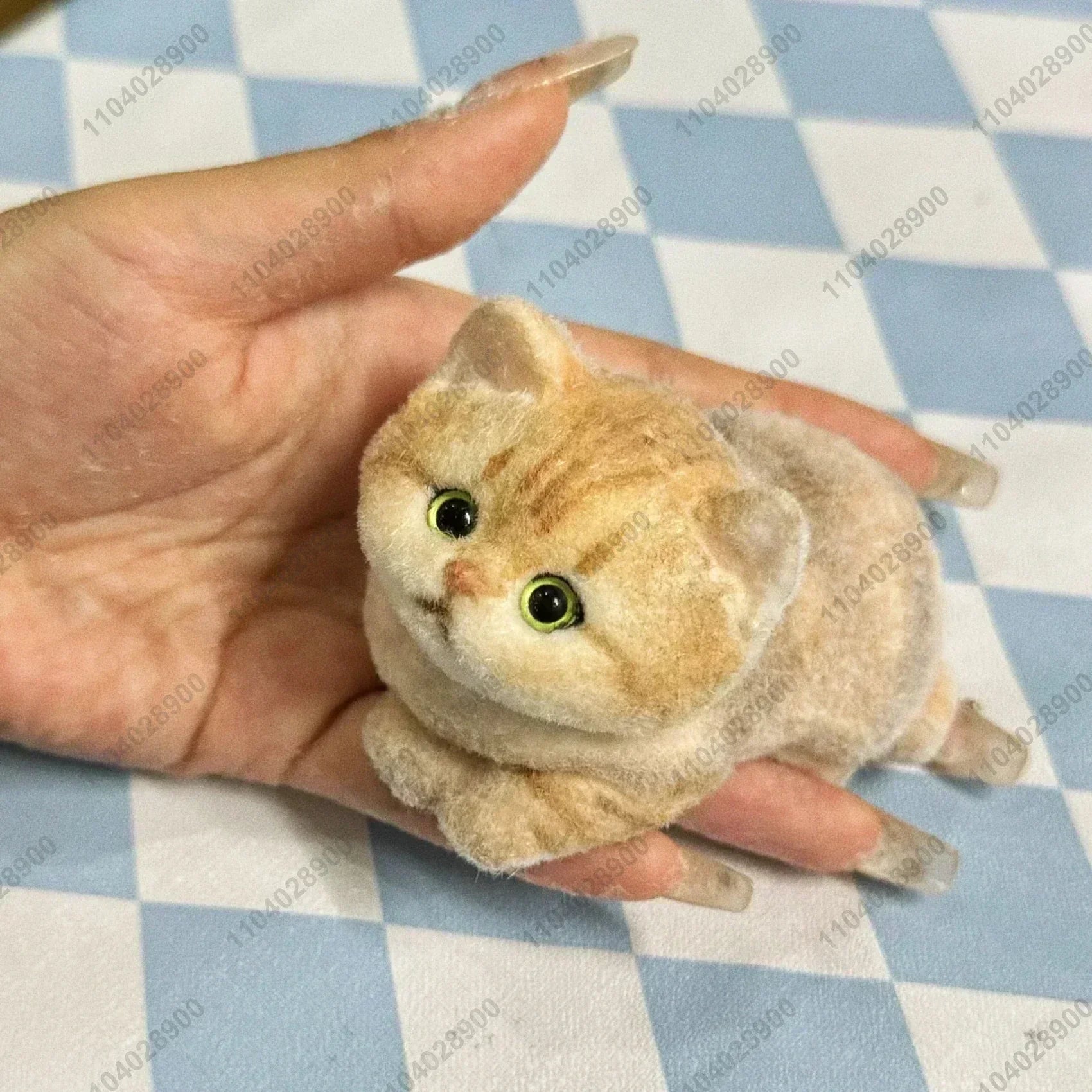 COLLECTION LIMITÉ Chaton Kitty fait main : Taba, chaton moelleux en silicone, chat doux,  jouet pour se détendre et évacuer le stress