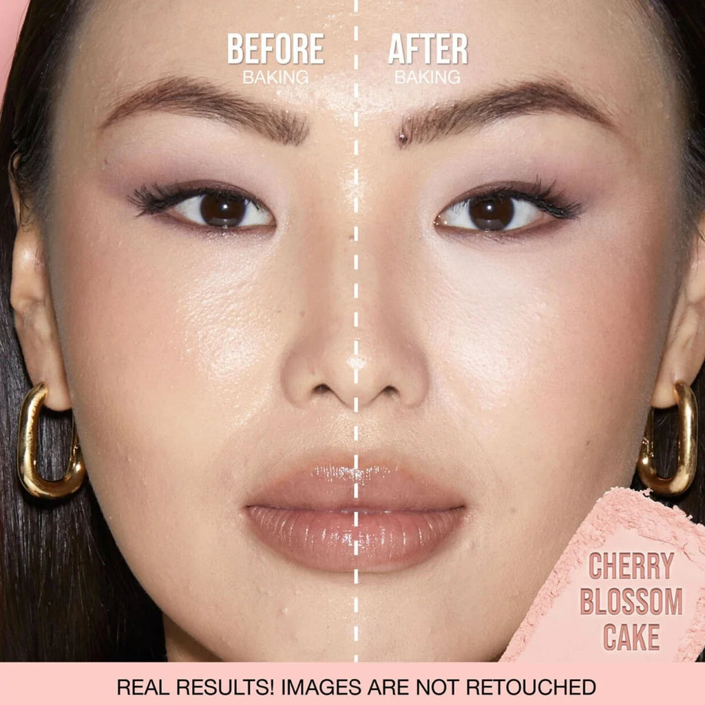 Huda Beauty, poudre délicate à prendre en charge, longue tenue, sans perte de maquillage, contrôle de l’huile, blocage de l’humidité, création d’un maquillage à base zéro pore