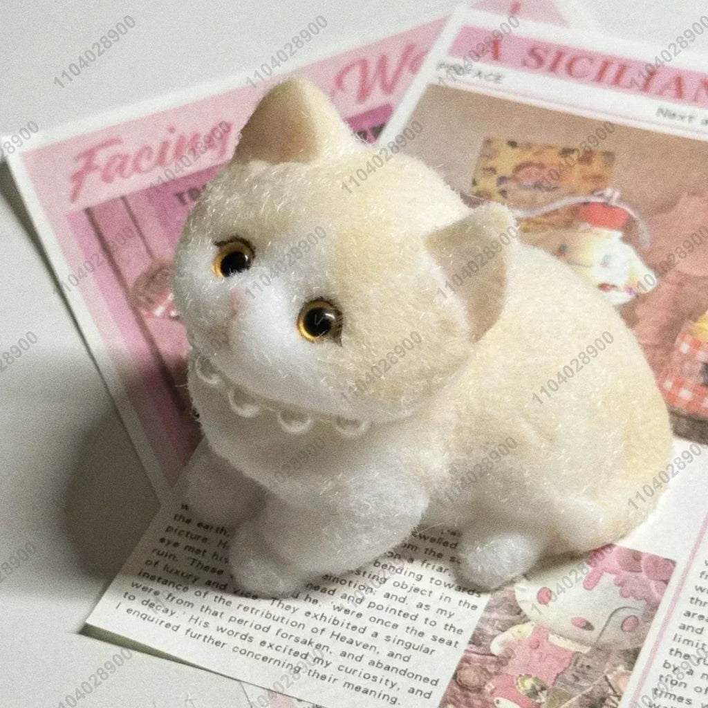 COLLECTION LIMITÉ Chaton Kitty fait main : Taba, chaton moelleux en silicone, chat doux,  jouet pour se détendre et évacuer le stress