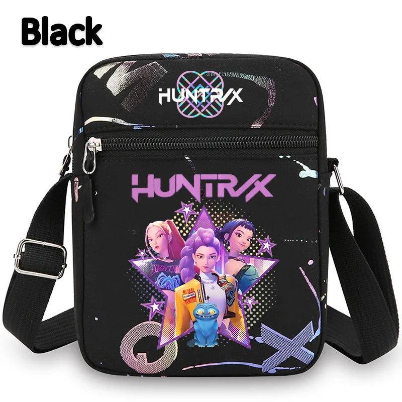 Le portefeuille Kpop, la ceinture K Pop Warriors, la pochette, le sac à bandoulière, le daypack, le sac à bonbons, les épaules, les chasseurs de monstres, le groupe de filles