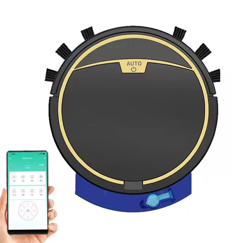 Nouveau robot aspirateur intelligent sans fil multifonctionnel super silencieux, aspirant, essuie-tout, humidifiant pour un appareil ménager à usage domestique