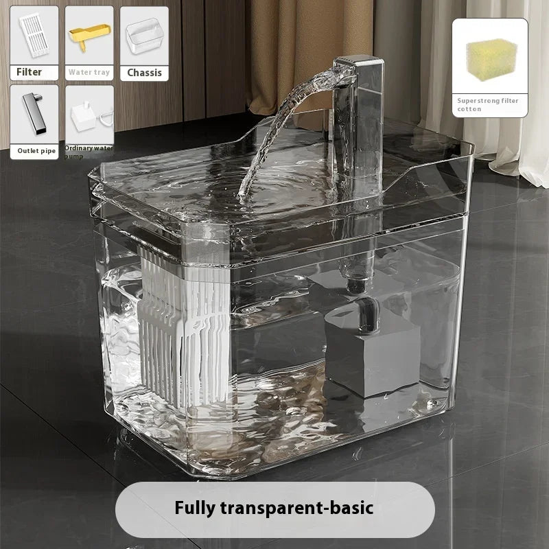 Distributeur automatique de nourriture pour chien, chat, bol avec fontaine d’eau, grande capacité, distributeur de nourriture pour animaux de compagnie, récipient pour chiots, accessoires pour animaux de compagnie