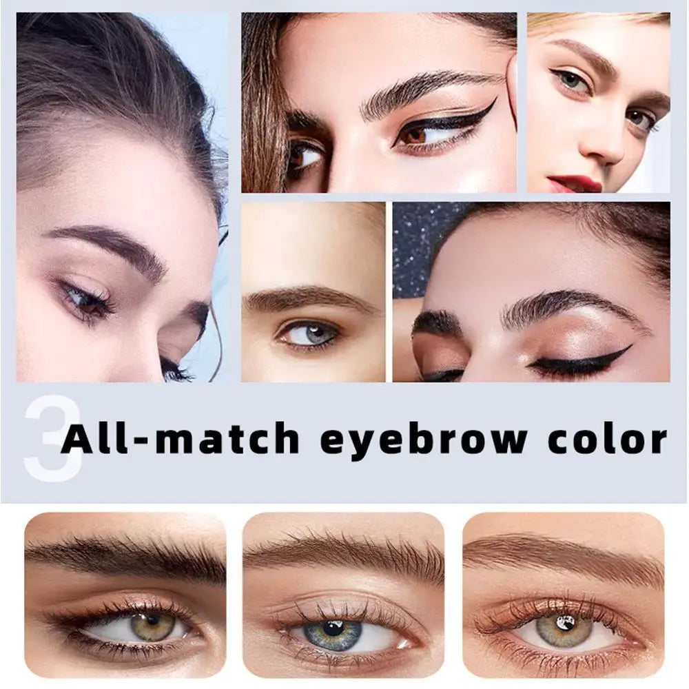 2 en 1 kit de teinture des cils et des sourcils, outil de maquillage de beauté professionnel pour la coloration des sourcils et des cils, adapté au quotidien