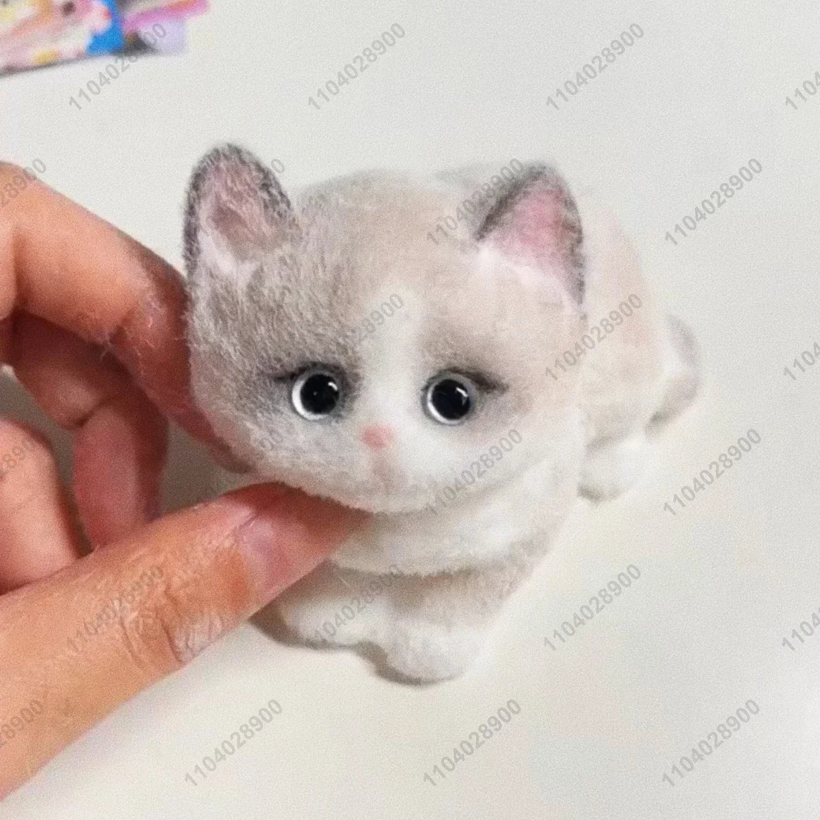 COLLECTION LIMITÉ Chaton Kitty fait main : Taba, chaton moelleux en silicone, chat doux,  jouet pour se détendre et évacuer le stress