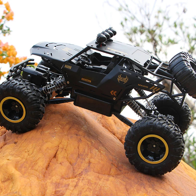 4WD RC Voiture avec lumières LED 2.4G Radio Télécommande Voitures Buggy Tout-terrain Contrôle Camions Garçons Jouets pour enfants