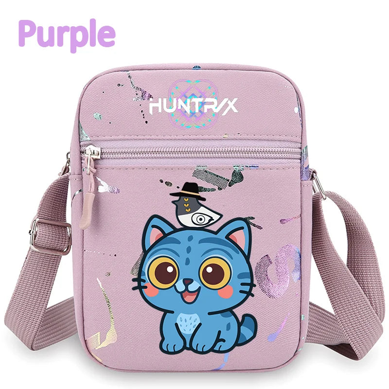 Le portefeuille Kpop, la ceinture K Pop Warriors, la pochette, le sac à bandoulière, le daypack, le sac à bonbons, les épaules, les chasseurs de monstres, le groupe de filles