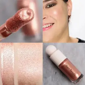 Rare Beauty Powder Blush Highlight Stick Highlighter Mirror Long-Lasting Glowing Face Makeup Set for Natural Radiant Finish