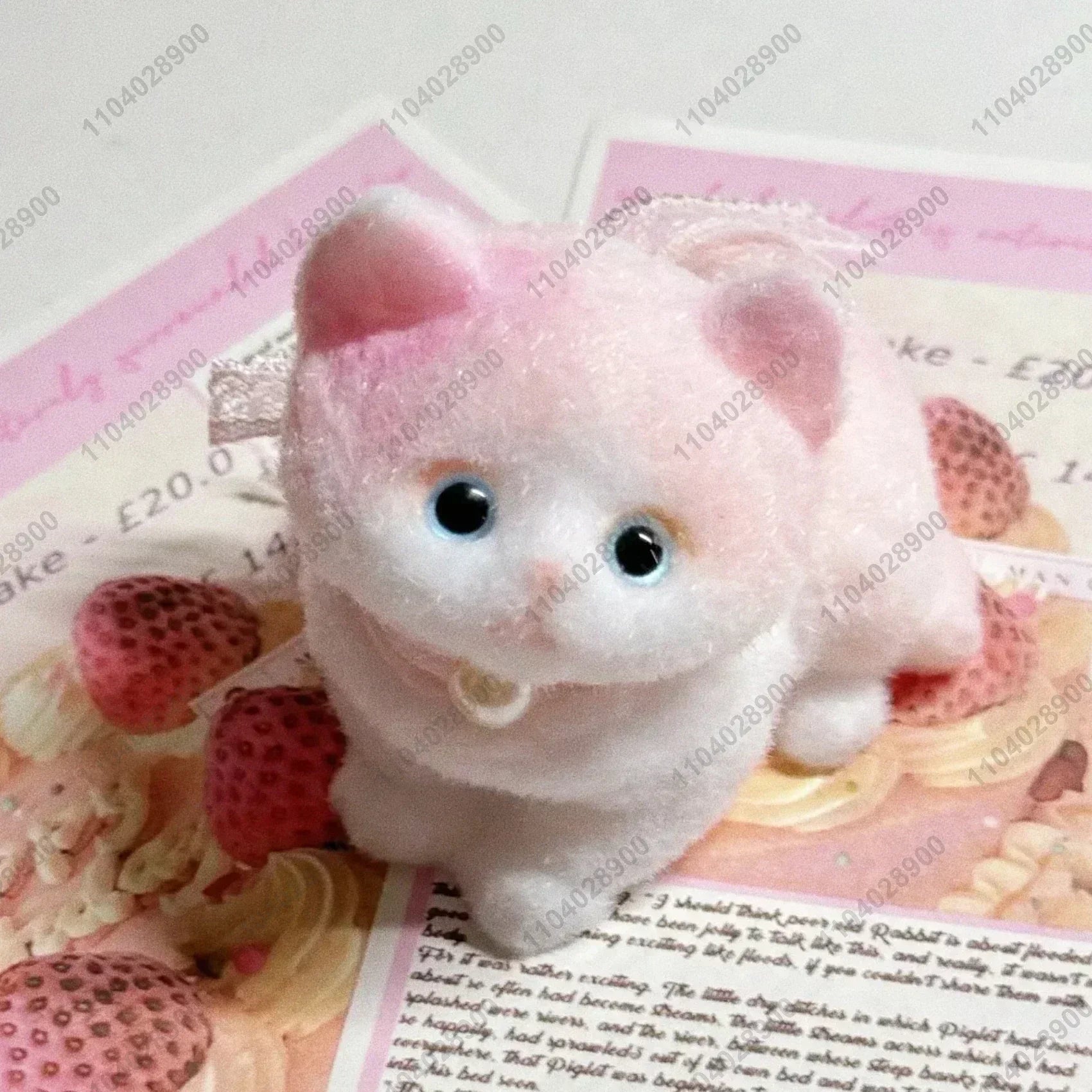 COLLECTION LIMITÉ Chaton Kitty fait main : Taba, chaton moelleux en silicone, chat doux,  jouet pour se détendre et évacuer le stress