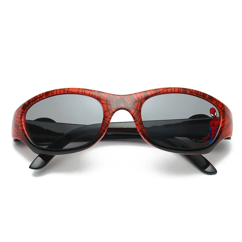 Marvel Spider-Man Enfants Lunettes de soleil Super-héros Anime Figurines Lunettes en plastique Jouets Dessin animé Mode Garçons Enfants Cadeaux d’anniversaire