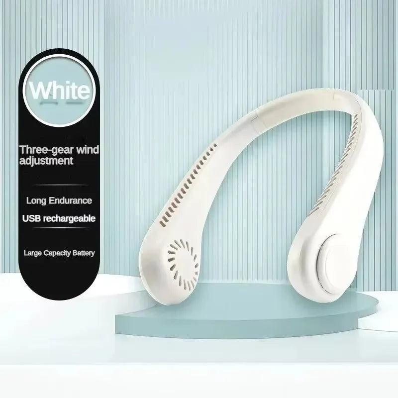 Ventilateur de cou - Douce brise fraiche Destockage