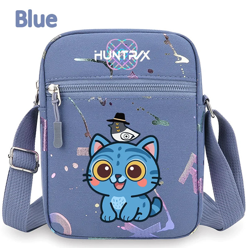 Le portefeuille Kpop, la ceinture K Pop Warriors, la pochette, le sac à bandoulière, le daypack, le sac à bonbons, les épaules, les chasseurs de monstres, le groupe de filles