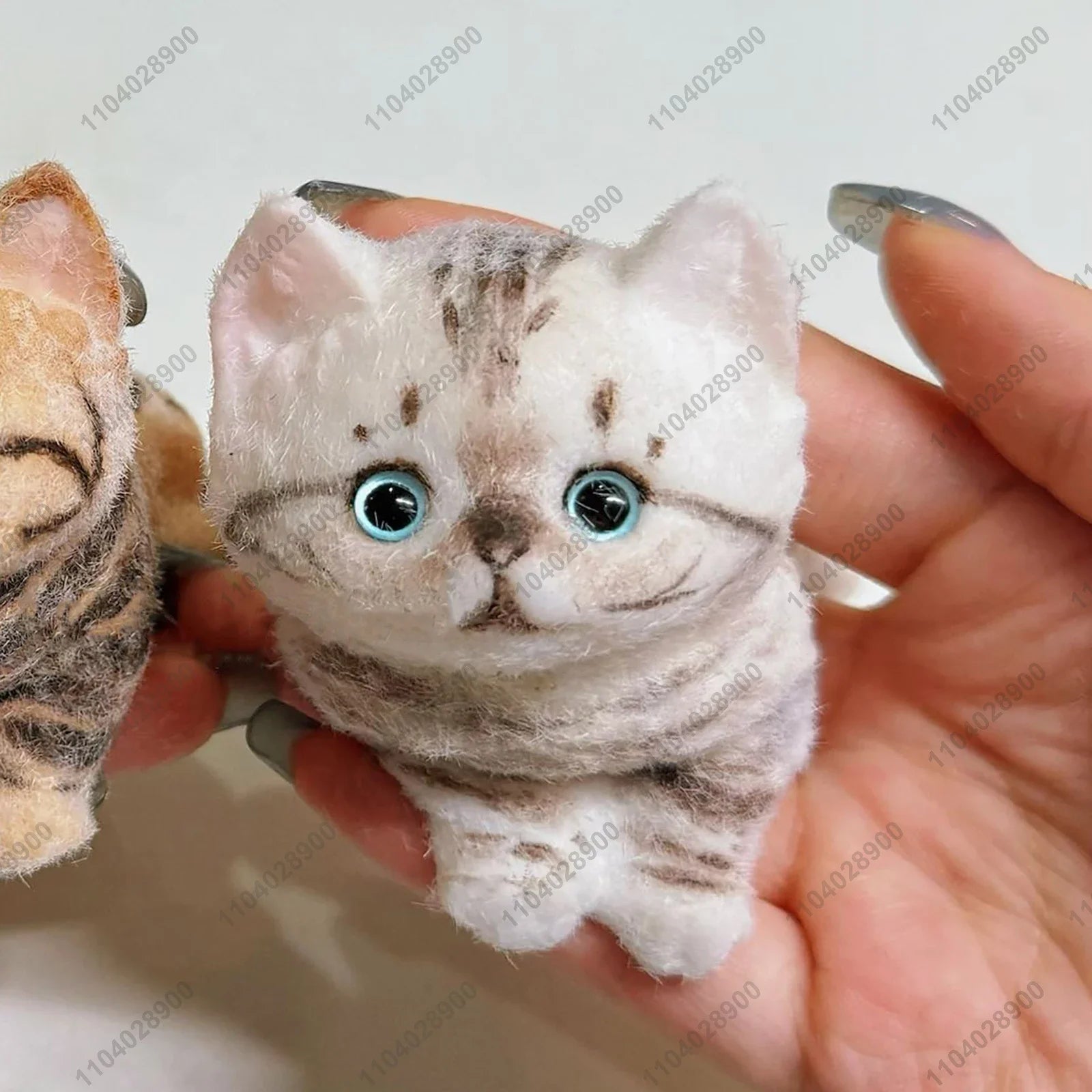 COLLECTION LIMITÉ Chaton Kitty fait main : Taba, chaton moelleux en silicone, chat doux,  jouet pour se détendre et évacuer le stress