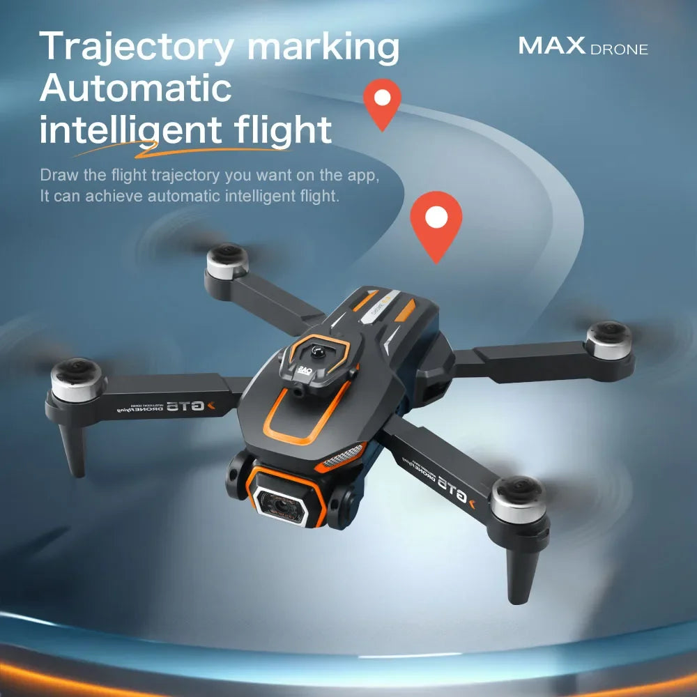 Lenovo GT5 Mini Drone 4K Professionnel 8K HD Caméra RC avec écran Brushless flux optique Quadcopter Obstacle Avoidance