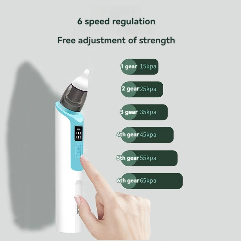 2026 Nouveau modèle d’aspirateur nasal électrique pour bébé pour la version de charge néonatale, outil d’aspiration pour prévenir la congestion nasale