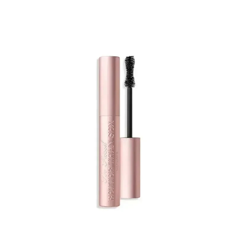 Mascara Long Cil Longue tenue - Oeil de chat Sex make up Big Eyes Nourish Waterproof Sweatproof Bushy Long Volume Maquillage lisse en aluminium rose 8ml