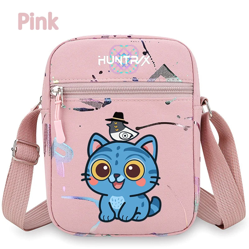 Le portefeuille Kpop, la ceinture K Pop Warriors, la pochette, le sac à bandoulière, le daypack, le sac à bonbons, les épaules, les chasseurs de monstres, le groupe de filles