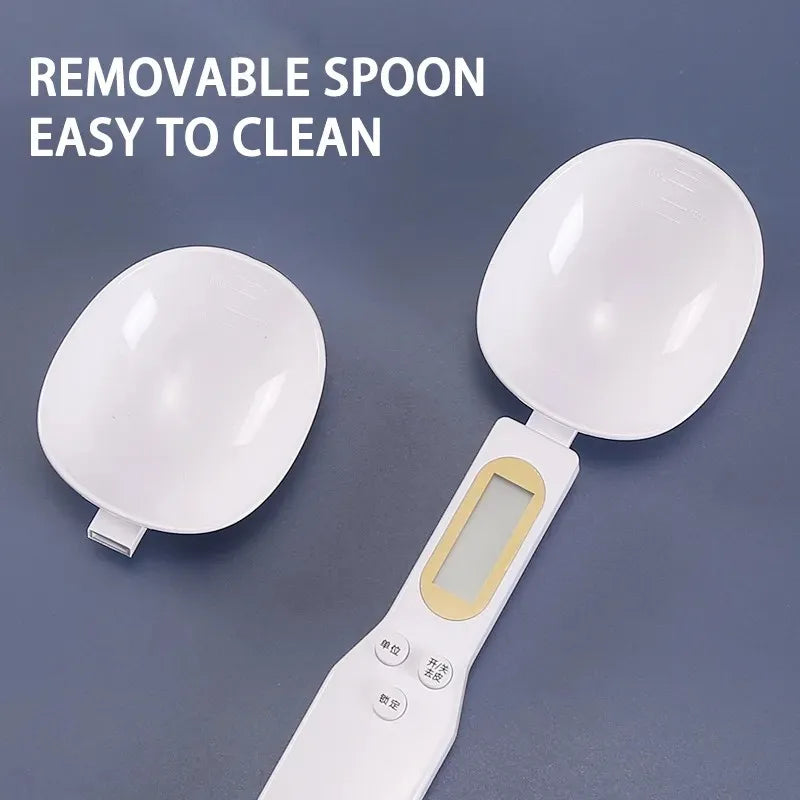 500g/0.1g Portable LCD Échelle numérique de cuisine Cuillère à mesurer Gramme Cuillère électronique Poids Volumn Balance alimentaire Nouveau Haute qualité