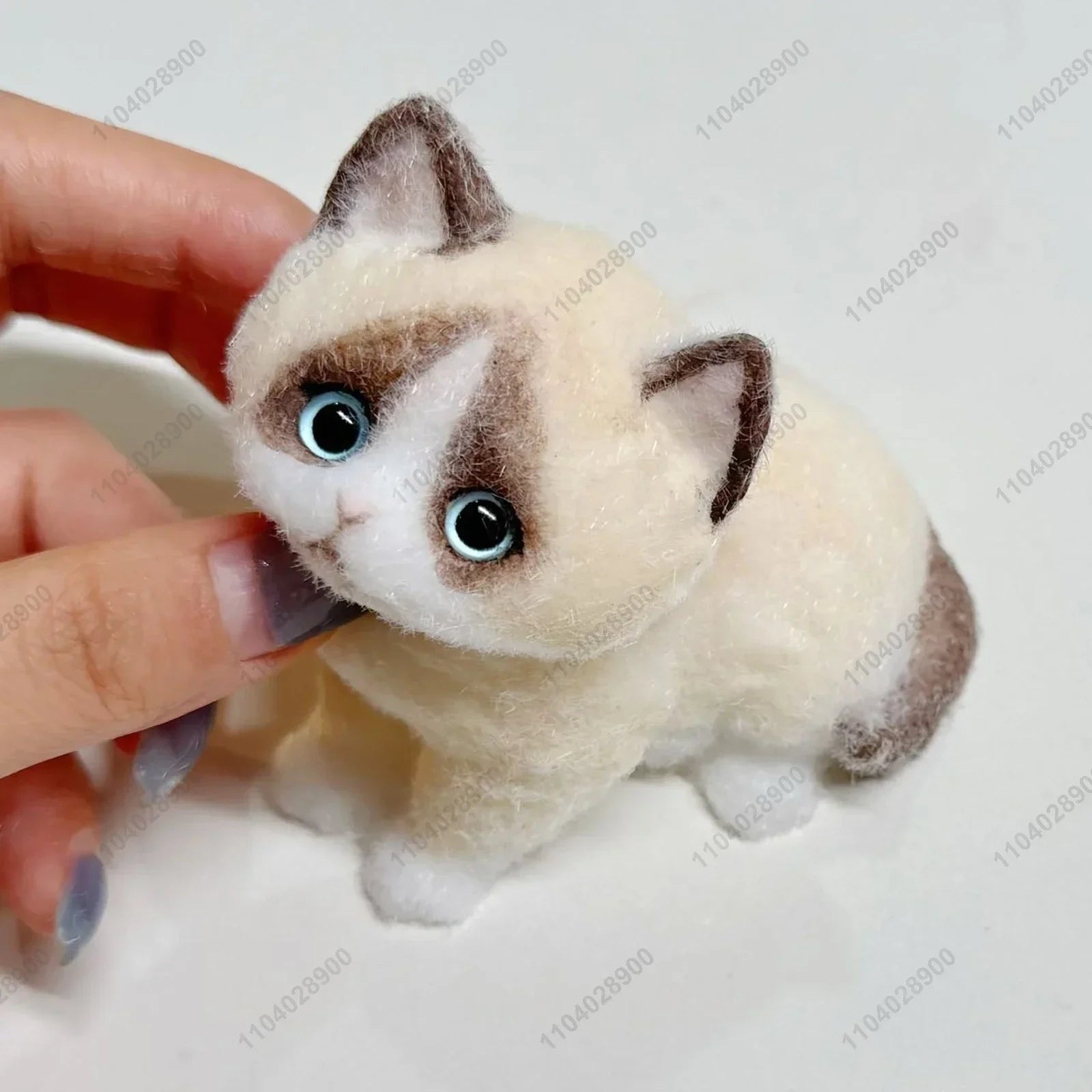 COLLECTION LIMITÉ Chaton Kitty fait main : Taba, chaton moelleux en silicone, chat doux,  jouet pour se détendre et évacuer le stress