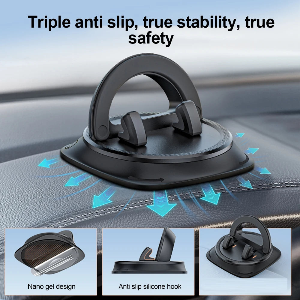 Support Phone - Iphone / Samsung Voiture Forte fixation - retrait facile par pression