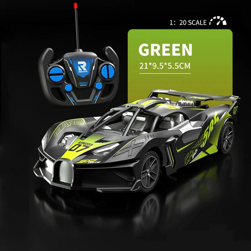 Voiture RC 4Ch à grande vitesse, télécommande, drift, voiture de course, voiture électrique, voiture de sport, véhicule jouet, modèle, jouets pour garçons, enfants, cadeau d’anniversaire