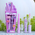 Brillant à lèvres gloss baume à lèvres ensemble fille femme imperméable longue tenue hydratant naturel maquillage des lèvres