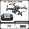 Lenovo GT5 Mini Drone 4K Professionnel 8K HD Caméra RC avec écran Brushless flux optique Quadcopter Obstacle Avoidance