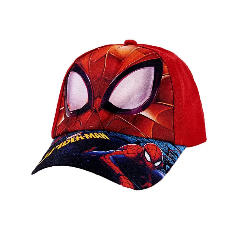 1 casquette de baseball de dessin animé SPIDERMAN PC, figurines d’action Spider Man, chapeau super-héros, fournitures de fête, jouet cadeau