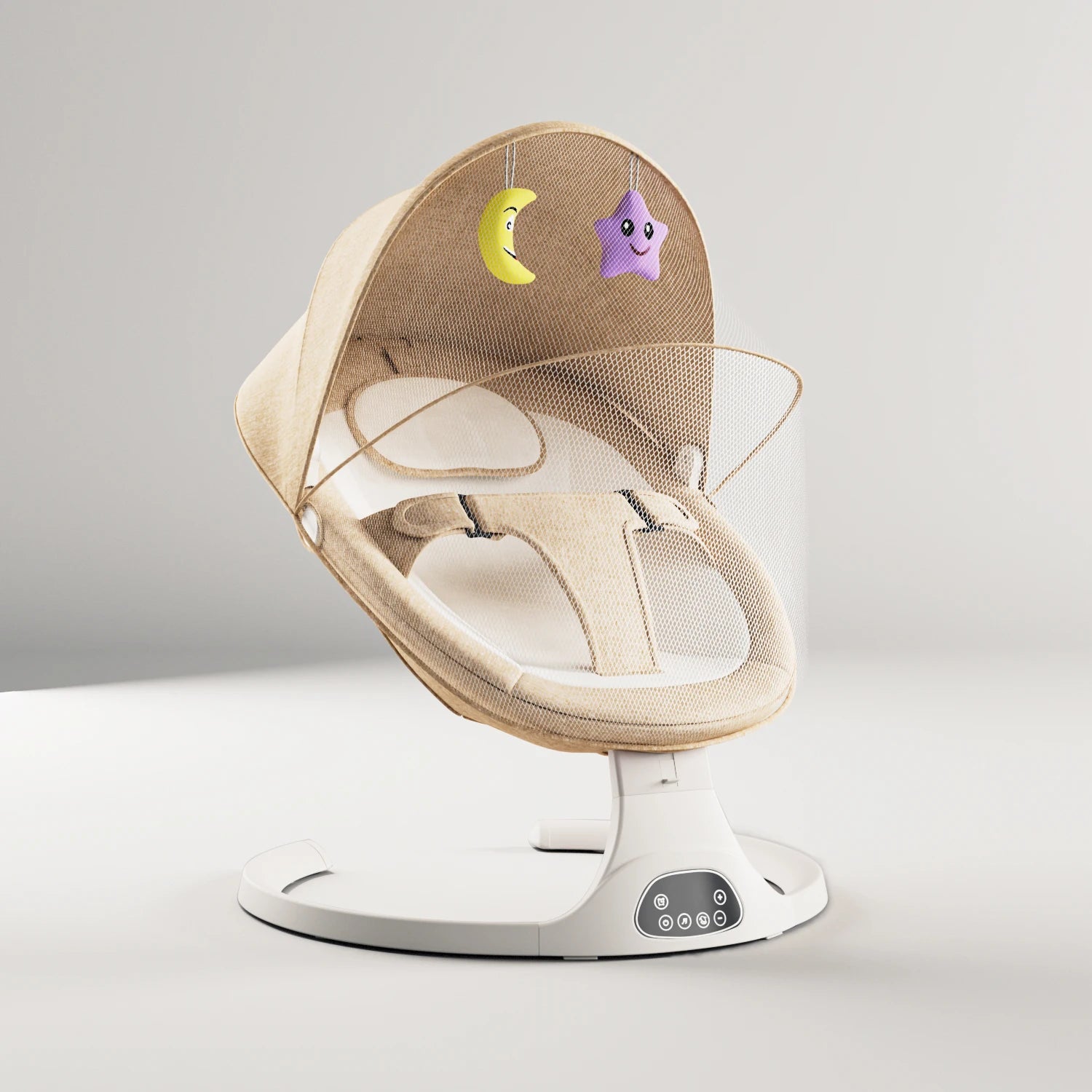 Berceau de bébé électrique Bluetooth avec moustiquaire, musique Bluetooth, chaise à bascule pour bébé, berceau multifonctionnel pour nouveau-nés 2024