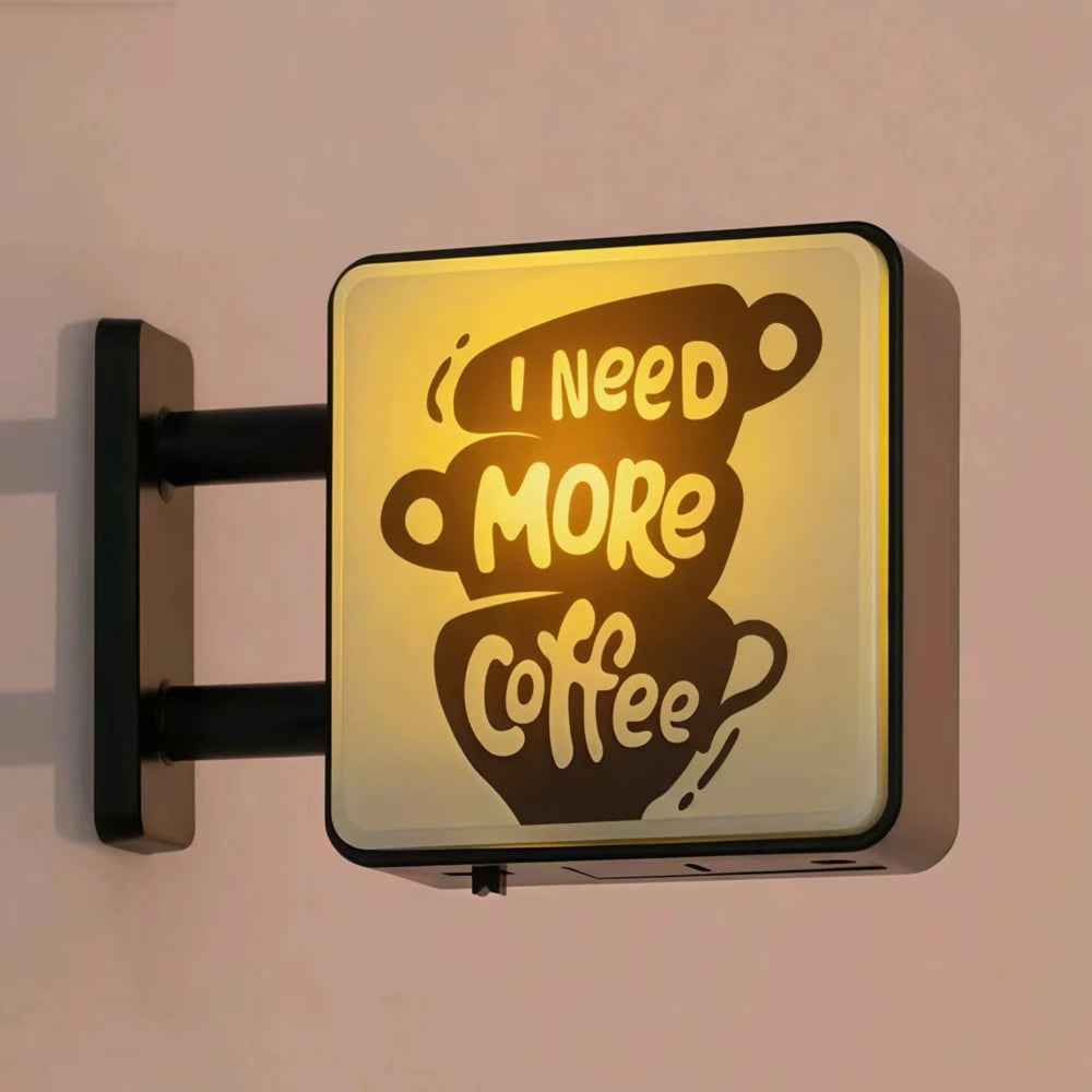 Mini lightbox réfrigérateur aimant café japonais tourisme créatif souvenir magnétique lumineux boîte de lumière décoration maison cadeau