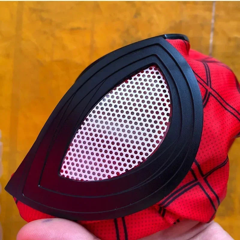 Film Super-héros Masque SPIDERMAN Cosplay Coiffe Accessoires Objectif Casque Masque Habille-toi Cosplay d’Halloween Adulte Enfants Cadeau