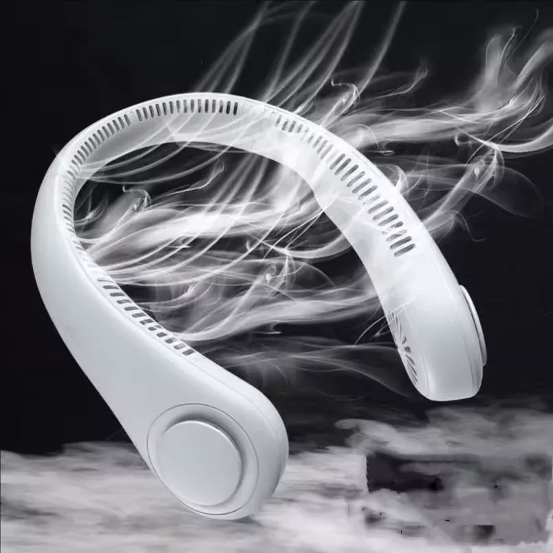 Ventilateur de cou - Douce brise fraiche Destockage
