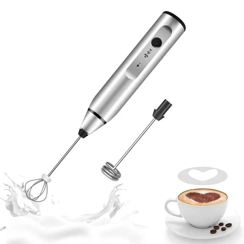Mousseurs à lait électriques portables mélangeur à main USB Mini cafetière fouet mélangeur Cappuccino crème batteur à oeufs mélangeur alimentaire