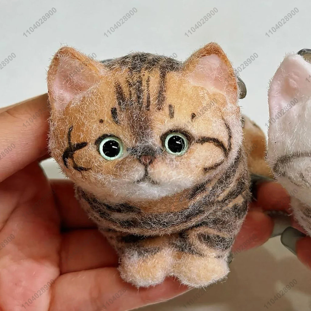 COLLECTION LIMITÉ Chaton Kitty fait main : Taba, chaton moelleux en silicone, chat doux,  jouet pour se détendre et évacuer le stress
