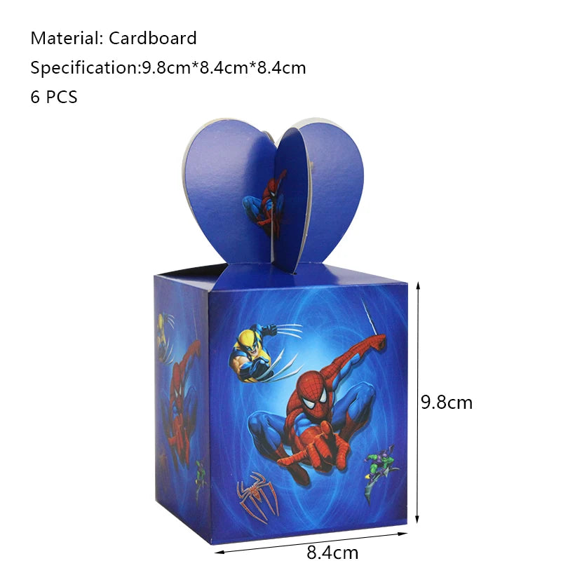 Décoration de fête d’anniversaire SpiderMan, ballons en latex et aluminium, vaisselle jetable pour enfant, fournitures d’événement, bannière en arrière-plan
