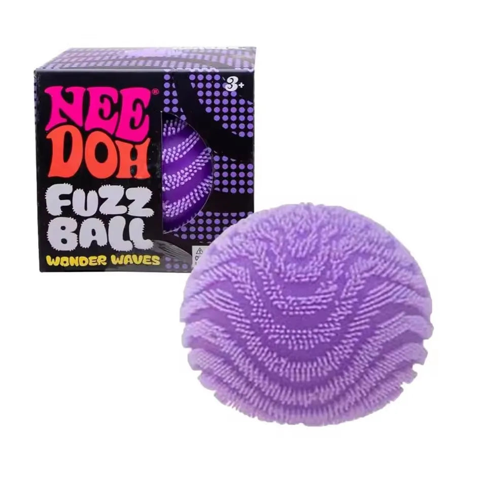 Fuzz Balle Squishy Stress Relief Ball Maltose Texture Sensoriel Fidget Toy Cute Easter Basket Stuffers Aesthetic Desk Decor