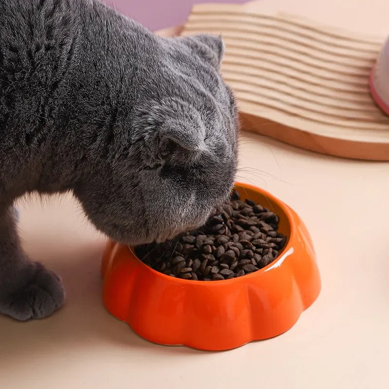 COLLECTION ETE 4 designs mignons, bol en céramique pour animaux, bol à melon d’eau, forme fraise, bol pour chat, petit chien, bol coloré pour fournisseurs d’eau, bol pour chat