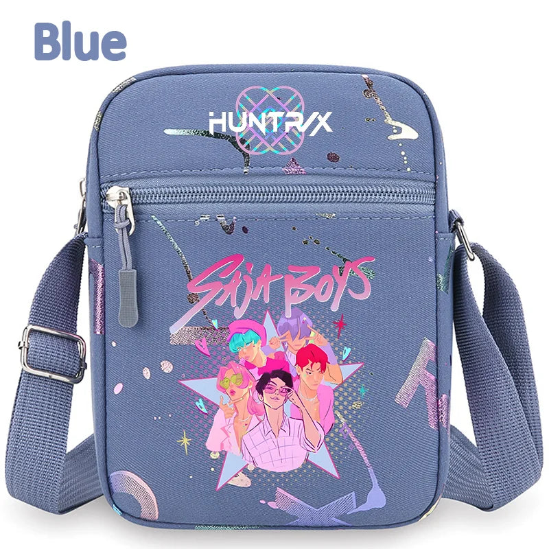 Le portefeuille Kpop, la ceinture K Pop Warriors, la pochette, le sac à bandoulière, le daypack, le sac à bonbons, les épaules, les chasseurs de monstres, le groupe de filles