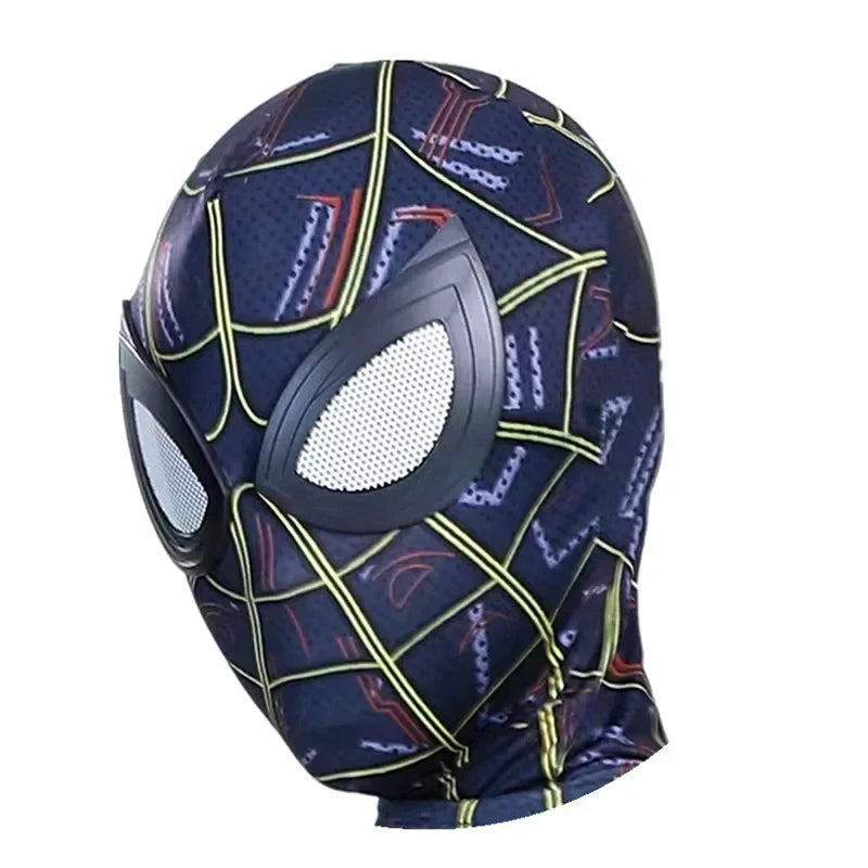 Film Super-héros Masque SPIDERMAN Cosplay Coiffe Accessoires Objectif Casque Masque Habille-toi Cosplay d’Halloween Adulte Enfants Cadeau