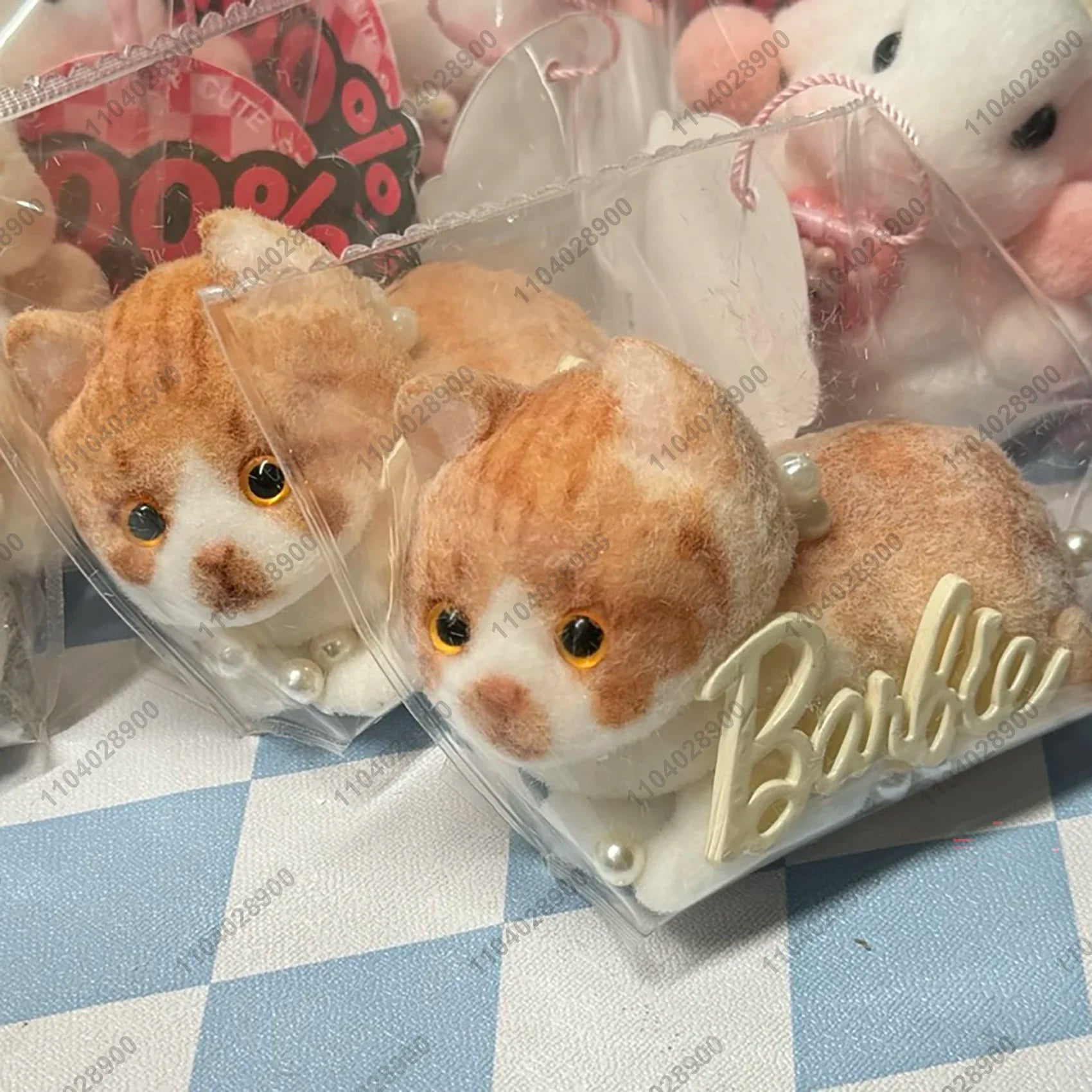 COLLECTION LIMITÉ Chaton Kitty fait main : Taba, chaton moelleux en silicone, chat doux,  jouet pour se détendre et évacuer le stress