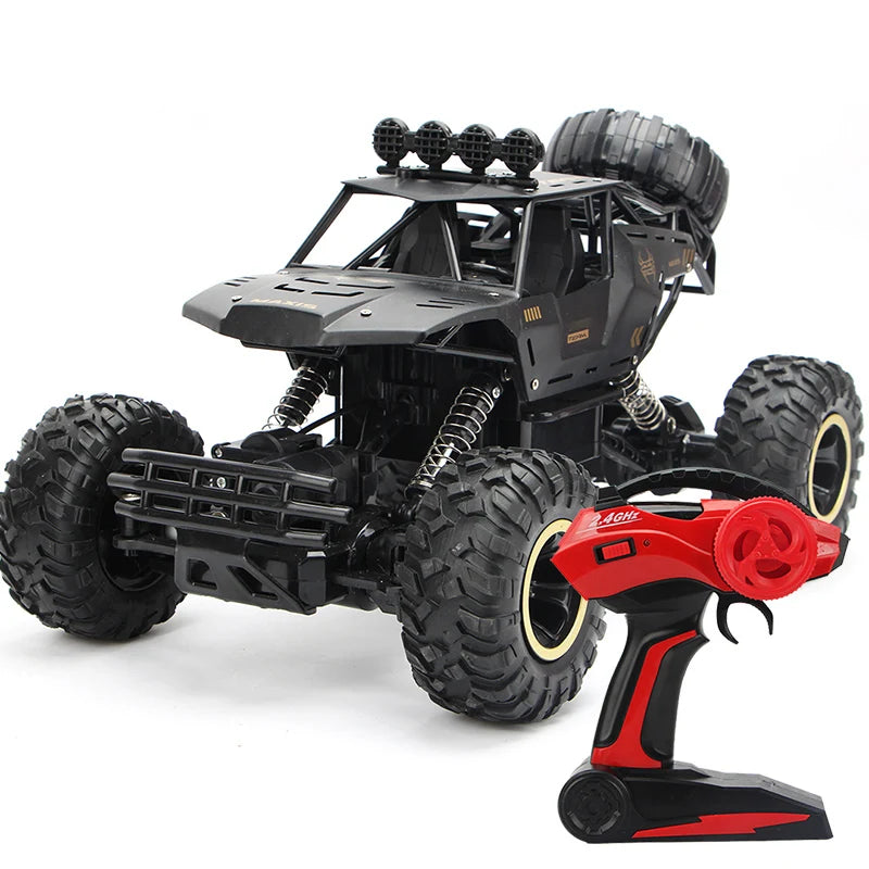 4WD RC Voiture avec lumières LED 2.4G Radio Télécommande Voitures Buggy Tout-terrain Contrôle Camions Garçons Jouets pour enfants