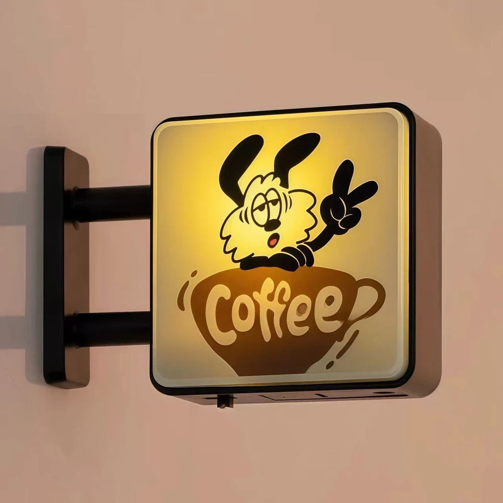 Mini lightbox réfrigérateur aimant café japonais tourisme créatif souvenir magnétique lumineux boîte de lumière décoration maison cadeau