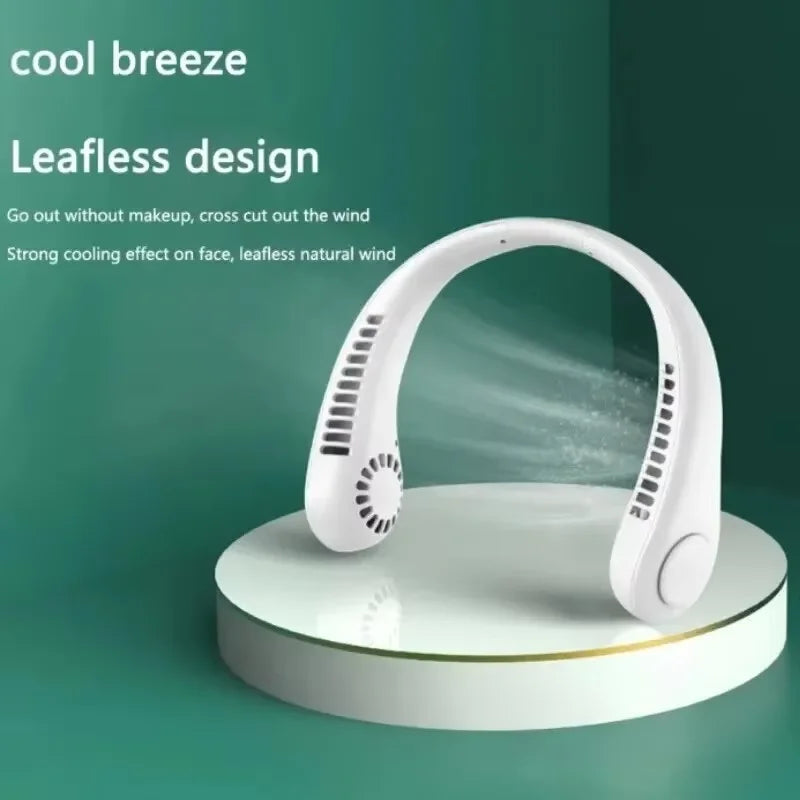 Ventilateur de cou - Douce brise fraiche Destockage